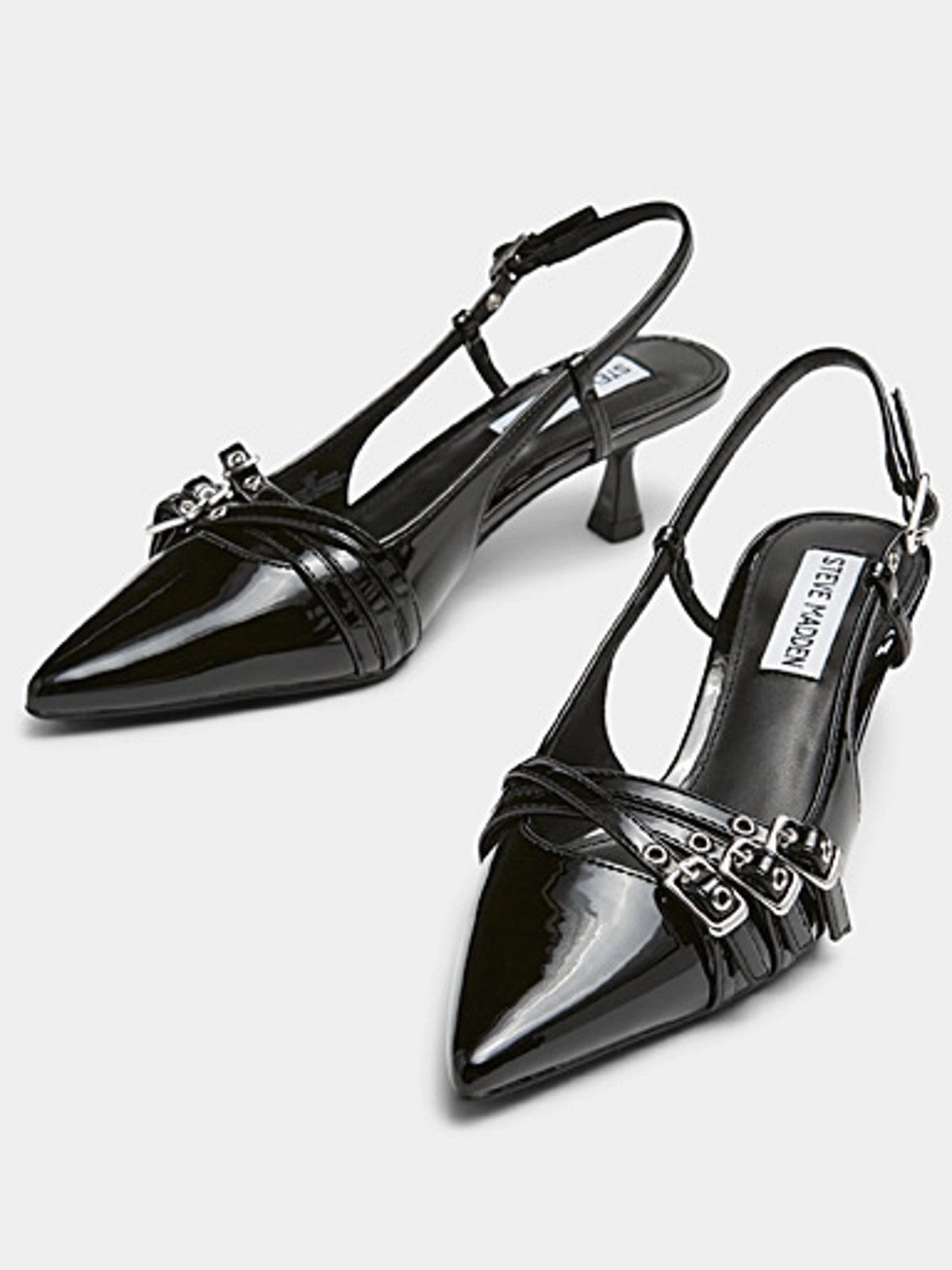 Loca Kitten Heels: Steve Madden's Slingback Sensation!